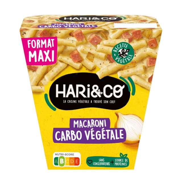 3760257091998 - HARI&CO - Box Macaroni Carbonara Végé