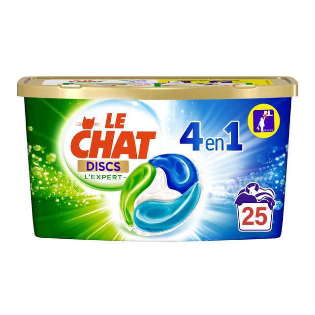 3178041342698 - Le Chat - Lessive Dics Expert Capsules 4 en 1 
