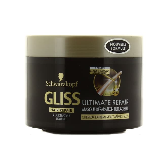 3178040683198 - Schwarzkopf - Gliss - Masque réparation ultimate repair à la kératine liquide