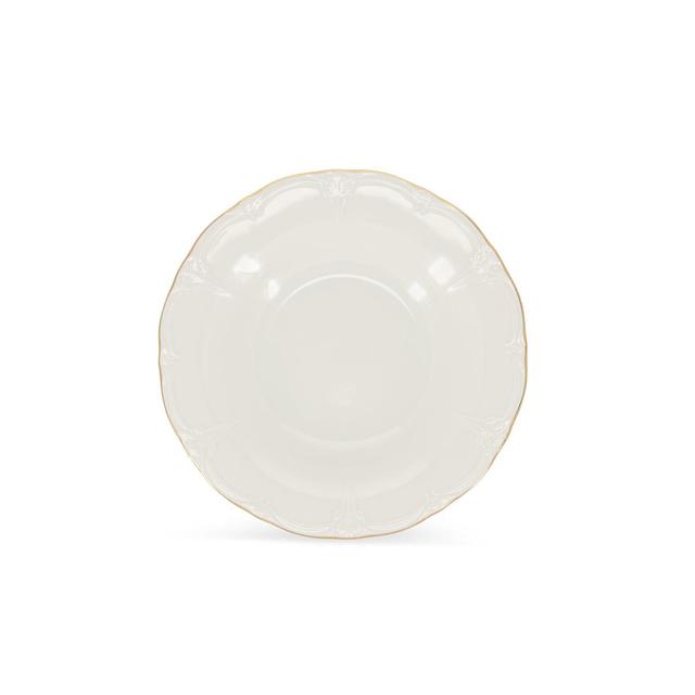 5410595774098 - Collection Retro - Assiette creuse 23,5/14xH4cm avec bord doré Retro