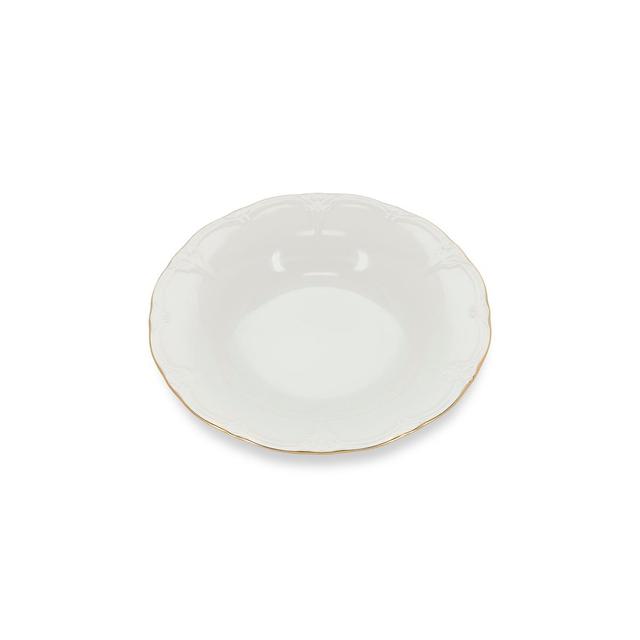 5410595774098 - Collection Retro - Assiette creuse 23,5/14xH4cm avec bord doré Retro