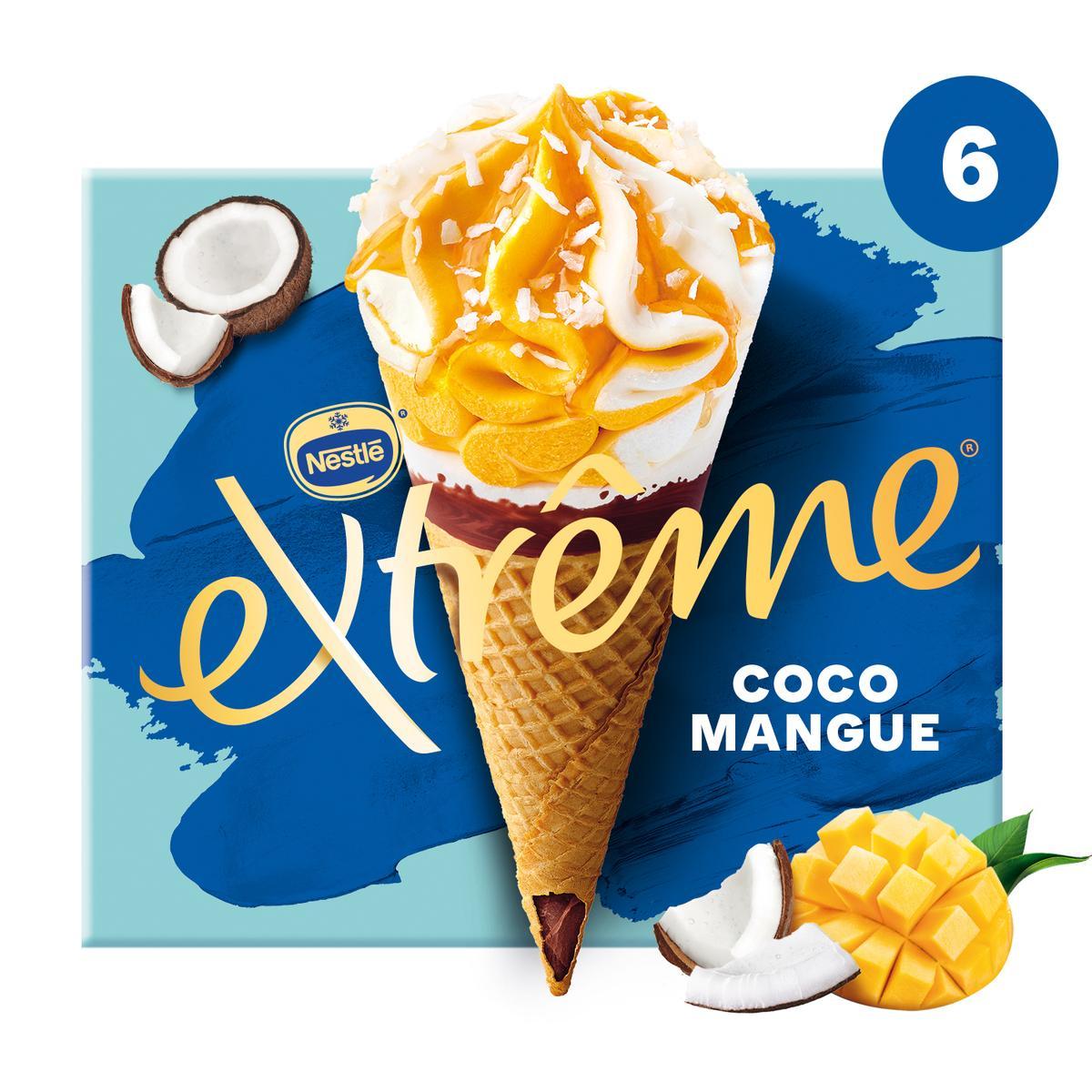 3274664224998 - Extrême - Cônes Coco Mangue