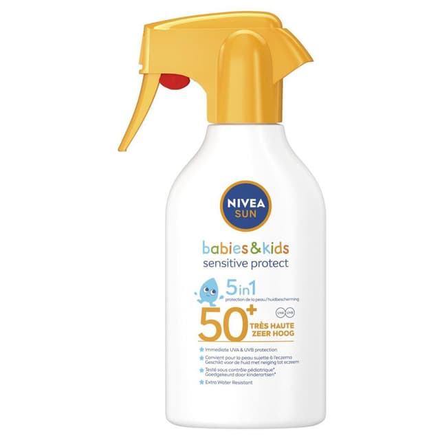 4006000236698 - Nivea sun - Crème Solaire Pistolet Sensitive Bébés & Enfants FPS 50+