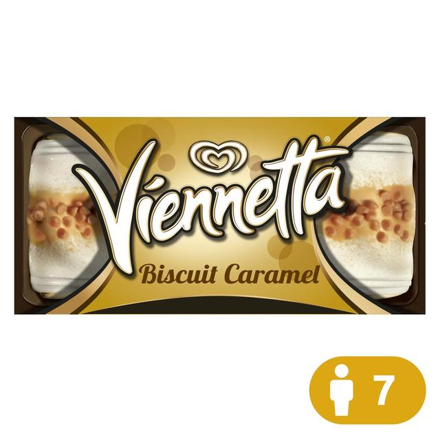 8711200607198 - Viennetta - Biscuit caramel 650ml 7 parts