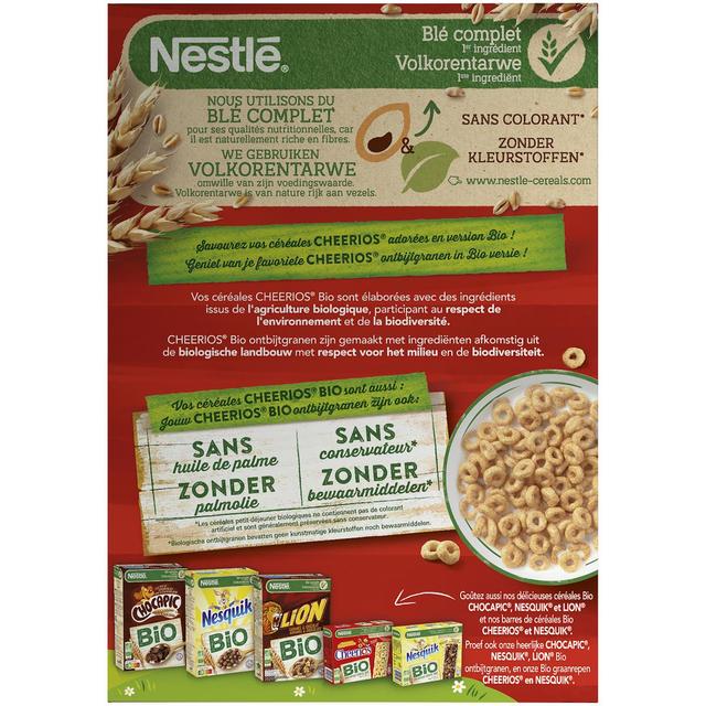 7613036669498 - Cheerios - Céréales au Miel BIO