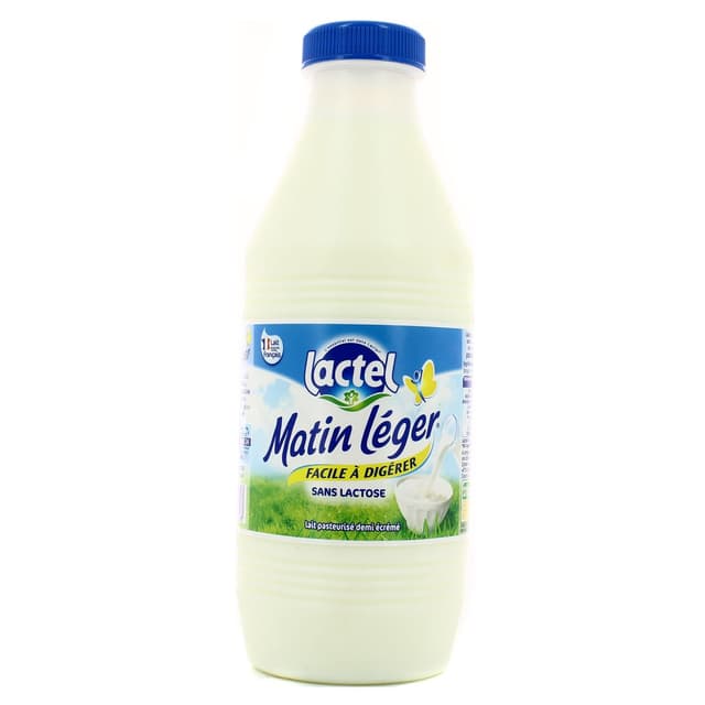 3428203079598 - Matin Léger de Lactel - Lait Frais demi écrémé