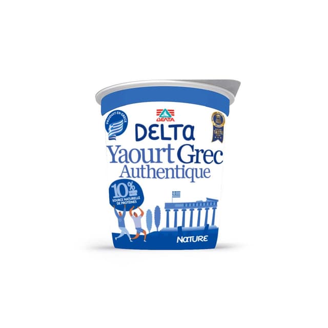5201037709798 - Delta - Yaourt Grec Nature 10% Mat Grasse