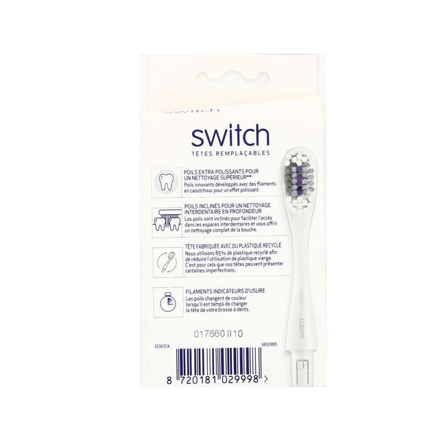 8720181029998 - Signal - Têtes remplaçable brosse à dents switch souple 