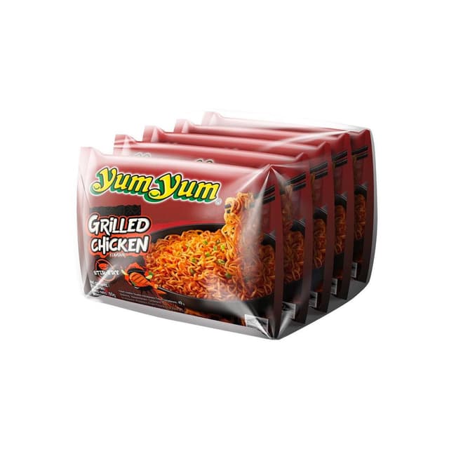 8852018160199 - Yum Yum - Nouilles instantanées saveur poulet grillé en sachet