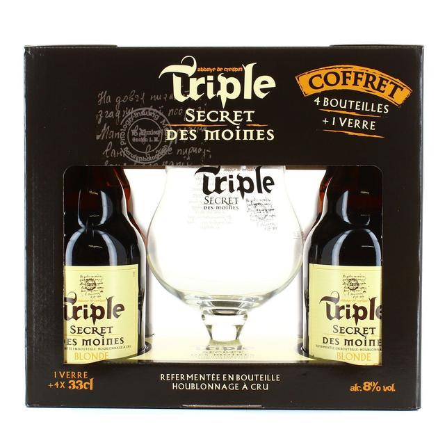 3347970011399 - Triple Secret Des Moines - Coffret bière Blonde 8°
