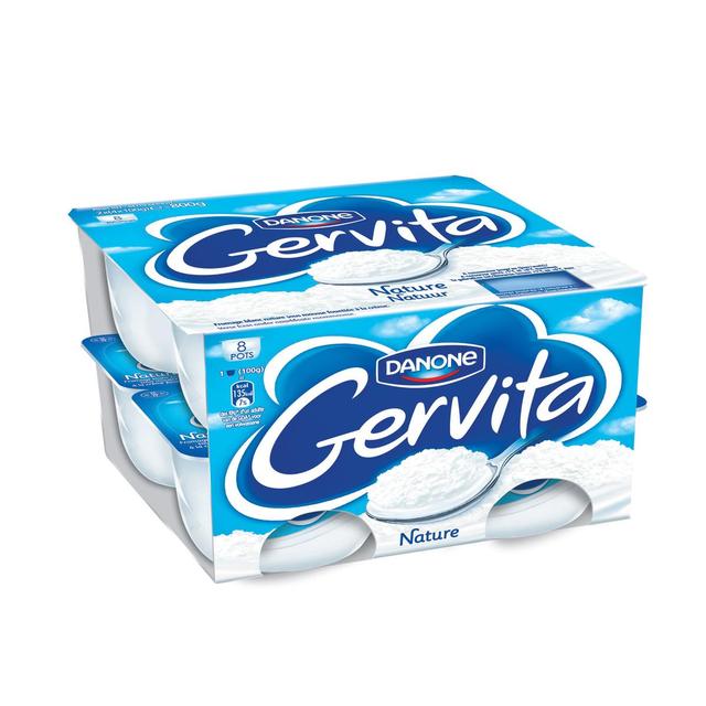 3033490691899 - Gervita - Fromage blanc mousse nature