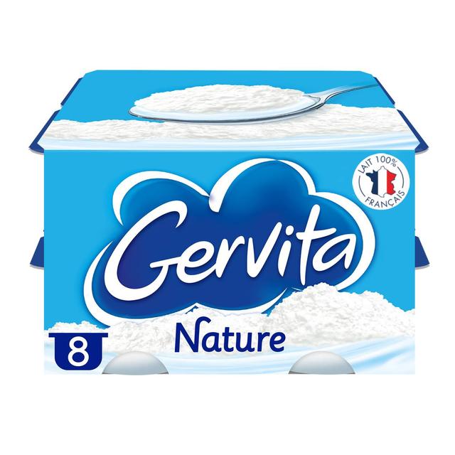 3033490691899 - Gervita - Fromage blanc mousse nature