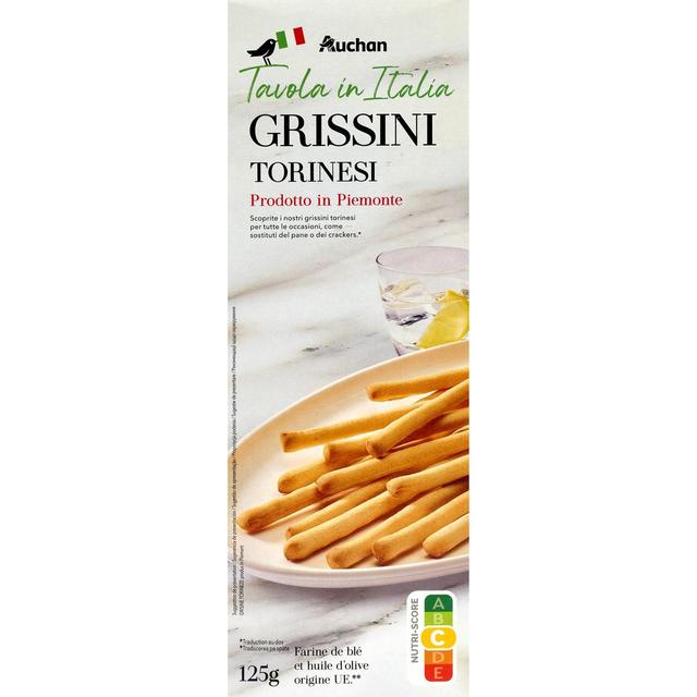 3596710542499 - Auchan Tavola In Italia - Gressins Classiques - Grissini Torinesi
