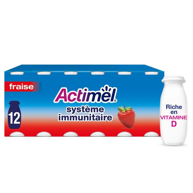 3033491213199 - Actimel - Yaourt à boire fraise