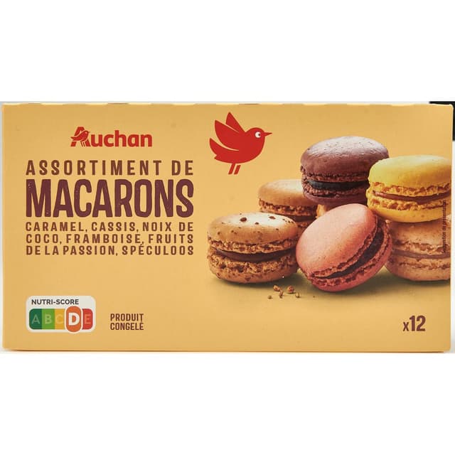 3596710513499 - Auchan - Assortiment de macarons