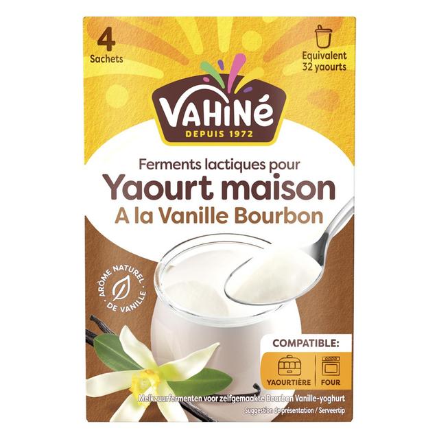 3179142064199 - Vahine - Préparation pour yaourt à la vanille Bourbon - Ferments lactiques