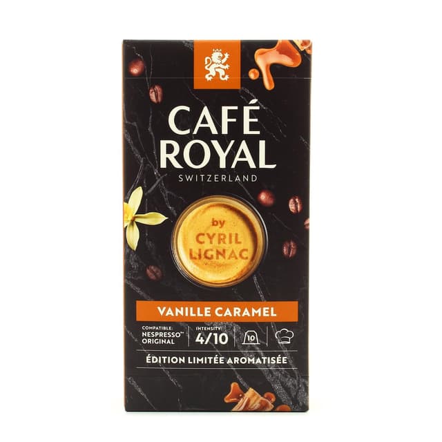 7616500934399 - Café Royal - Café Capsules Nespresso Vanille Caramel by Cyril Lignac 