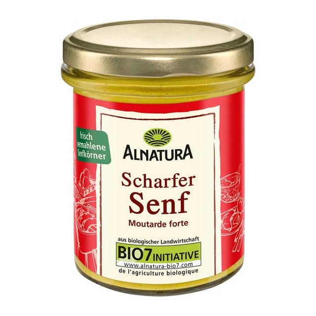 4104420224599 - Alnatura - Moutarde Forte Bio