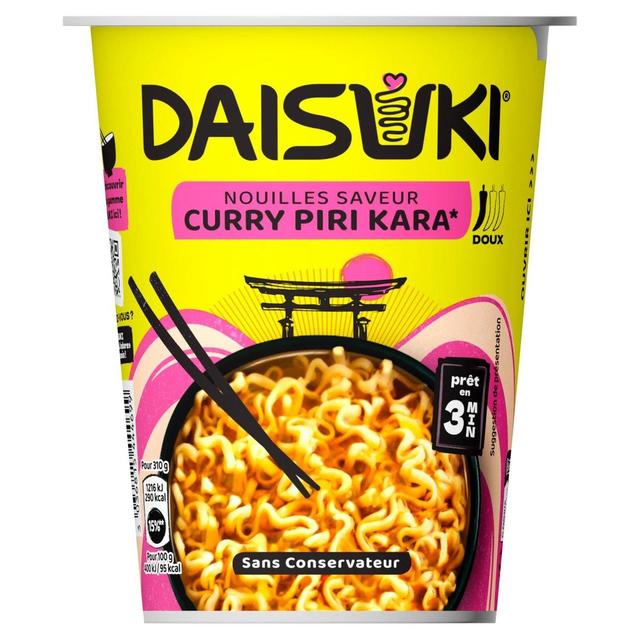 3036815444699 - Daisuki - Nouilles Instantanées Curry Piri Kara en cup