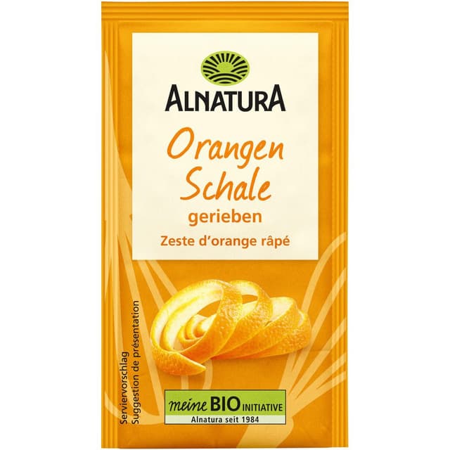 0000042256199 - Alnatura - Zeste d'orange râpé Bio