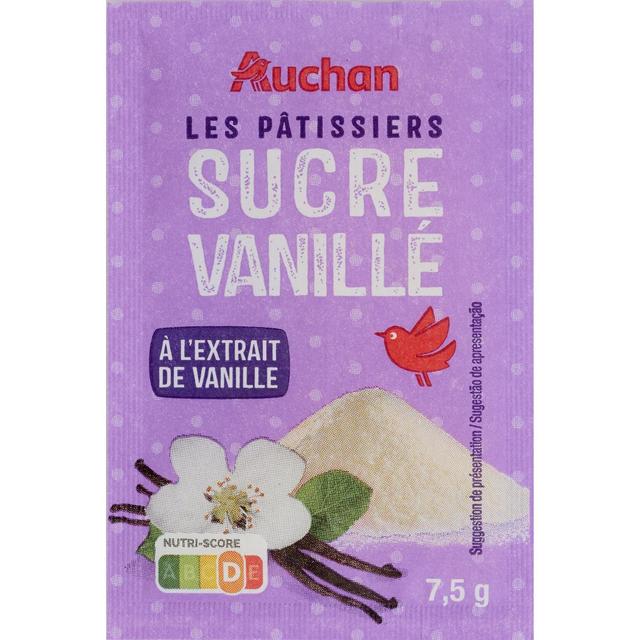 3596710217199 - Auchan - Sucre vanillé à l'extrait de vanille