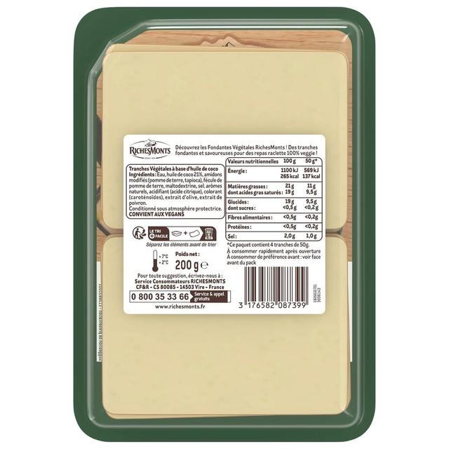 3176582087399 - Richesmonts - Raclette végétale