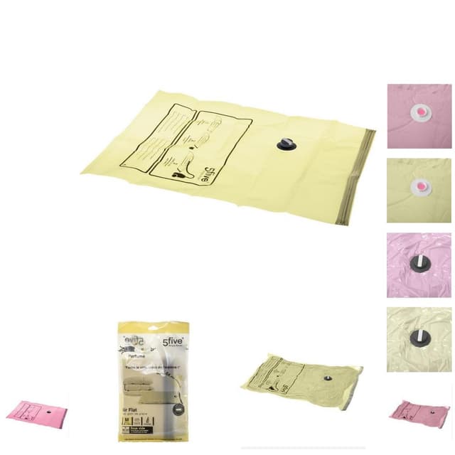 3560238577899 - 5 five - Housse De Rangement Sous Vide Parfumée Vanille 
