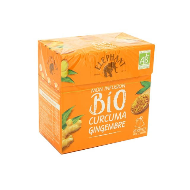 8717163818299 - Elephant - Infusion curcuma et gingembre Bio