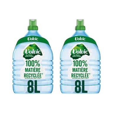 Volvic Eau minérale naturelle, Lot de 2x8L