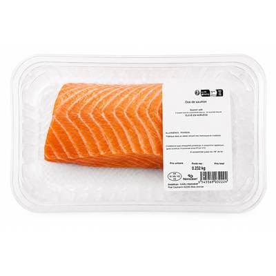 Norocéan Dos de Saumon, Environ 300g
