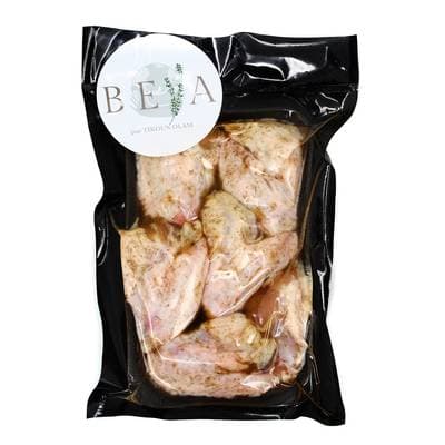 Maison Beya Ailes de Poulet Marinées, environ 500g