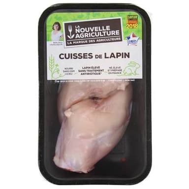 La Nouvelle Agriculture Cuisses de Lapin Bleu Blanc Coeur, 2x220g