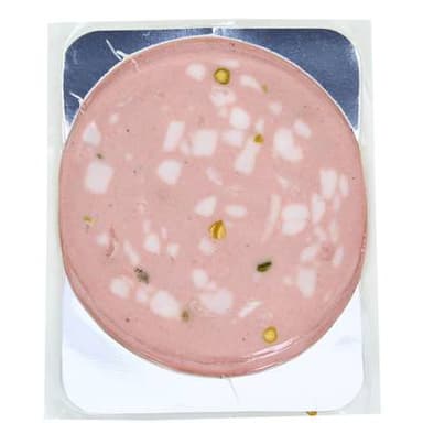 Le Chariot à fromages, Artisan Fromager Mortadelle à la Pistache, environ 200g