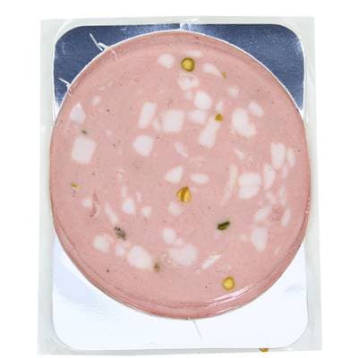 Le Chariot à fromages, Artisan Fromager Mortadelle à la Pistache, environ 200g