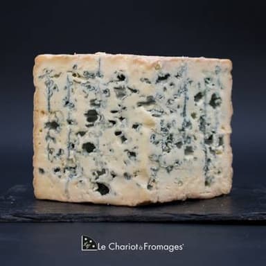 Le Chariot à fromages, Artisan Fromager Bleu d'Auvergne Fermier AOP - Lait de vache cru, environ 200g