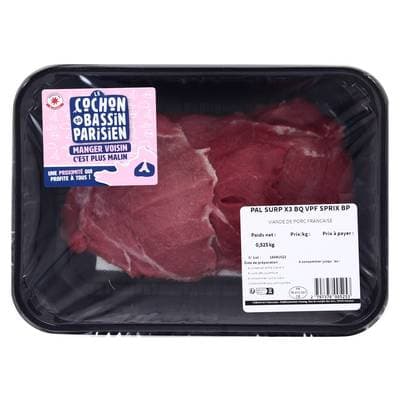 Le COCHON du BASSIN PARISIEN Surprise de Porc, 3 pièces - environ 400g