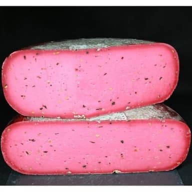 Le Chariot à fromages, Artisan Fromager Gouda Fermier Pesto Rouge, environ 200g