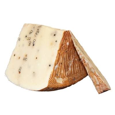 Le Chariot à fromages, Artisan Fromager Pecorino Pepato (au poivre), environ 250g