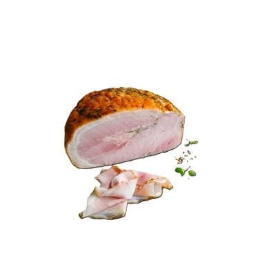 Le Chariot à fromages, Artisan Fromager Jambon Cuit aux Herbes Le Rostello, environ 250g