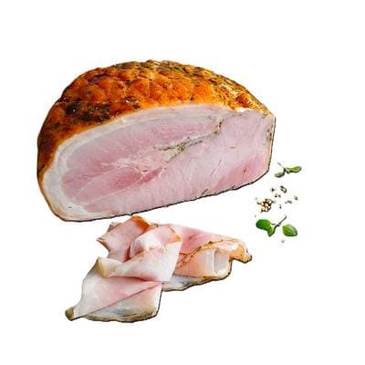 Le Chariot à fromages, Artisan Fromager Jambon Cuit aux Herbes Le Rostello, environ 250g