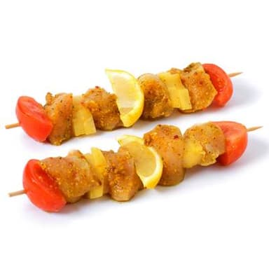 Leguelier Brochettes de Poulet Créole, 2 brochettes - environ 440g