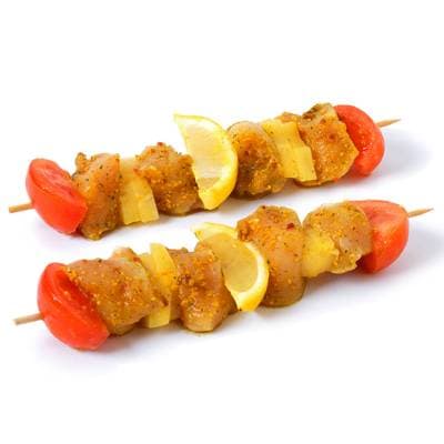 Leguelier Brochettes de Poulet Créole, 2 brochettes - environ 440g