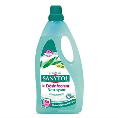 Sanytol Désinfectant Nettoyant Multi-surfaces Eucalyptus, 1L