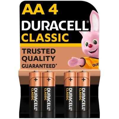 Duracell - 4 Piles LR06 / AA Alcaline Classic