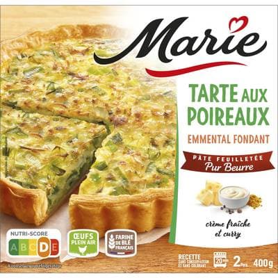 Marie Tarte aux Poireaux et Emmental, 350g