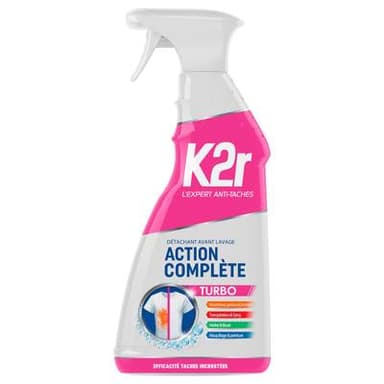 K2r Détachant Avant Lavage Action Complète Turbo, 750ml