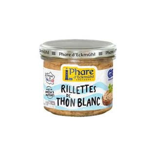 Phare d'Eckmuhl Rillettes de thon Pêche Responsable, 120g