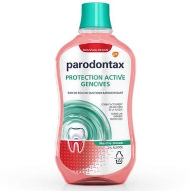Parodontax Bain de bouche quotidien menthe fraîche, 500ml