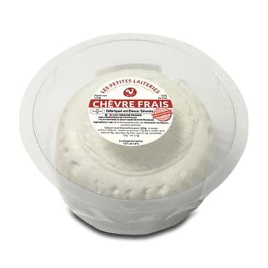 Les Petites Laiteries Chèvre Frais Nature - Lait de chèvre pasteurisé, 150g