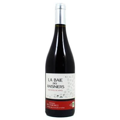 Costières de Nîmes rouge AOP La Baie Raisiniers Bio, 75cl